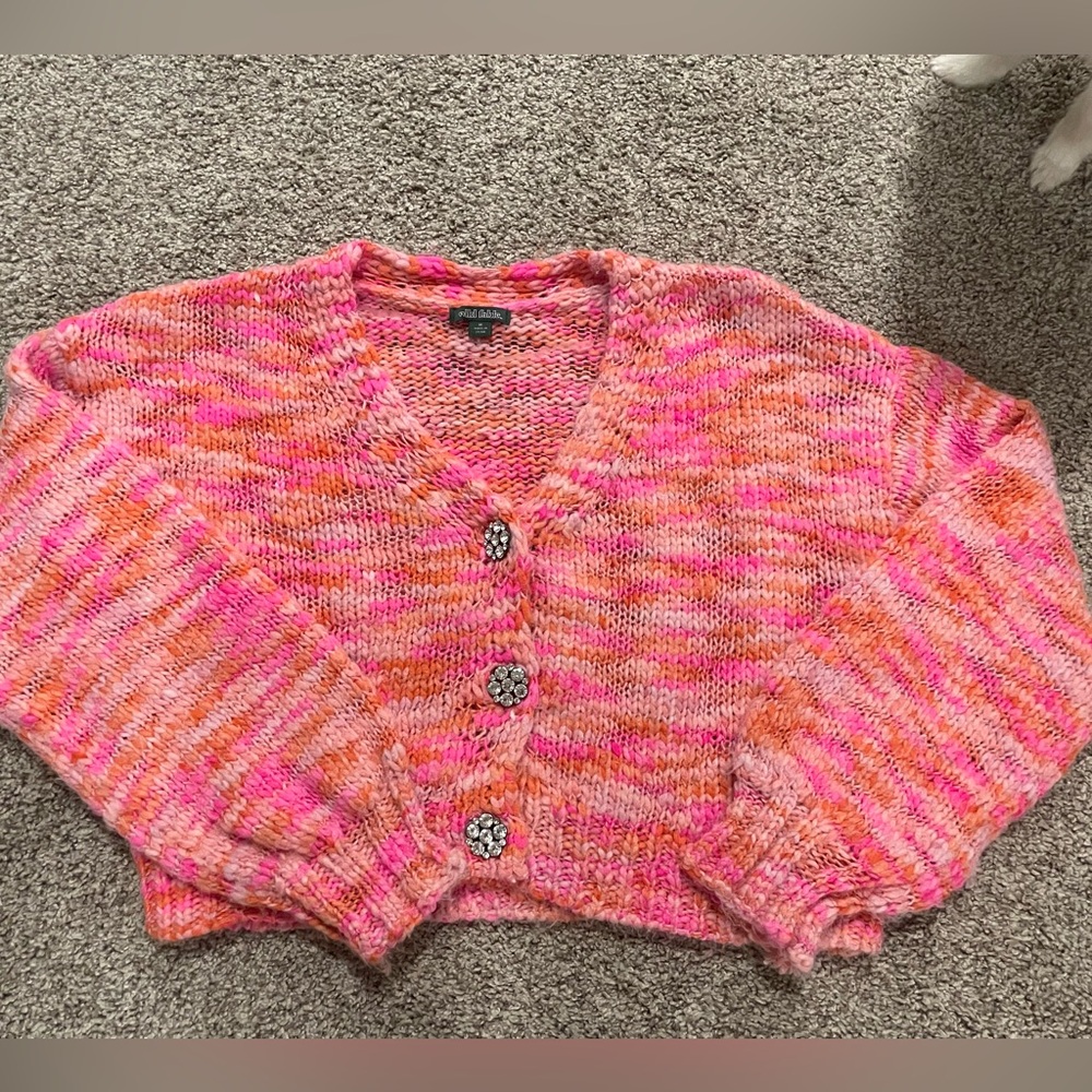 Pink and orange wild fable sweater 
Size medium